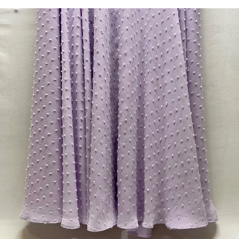 Gal Meets Glam Elegant Lavender Midi Dress 10 - Picture 9 of 14